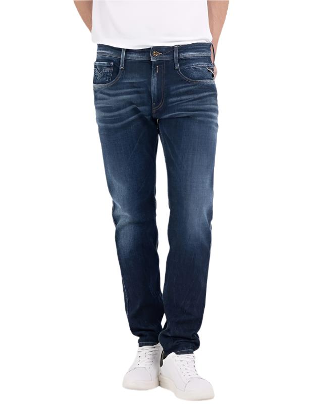 Replay Men's Anbass Aged ECO Slim Fit Jeans 34"