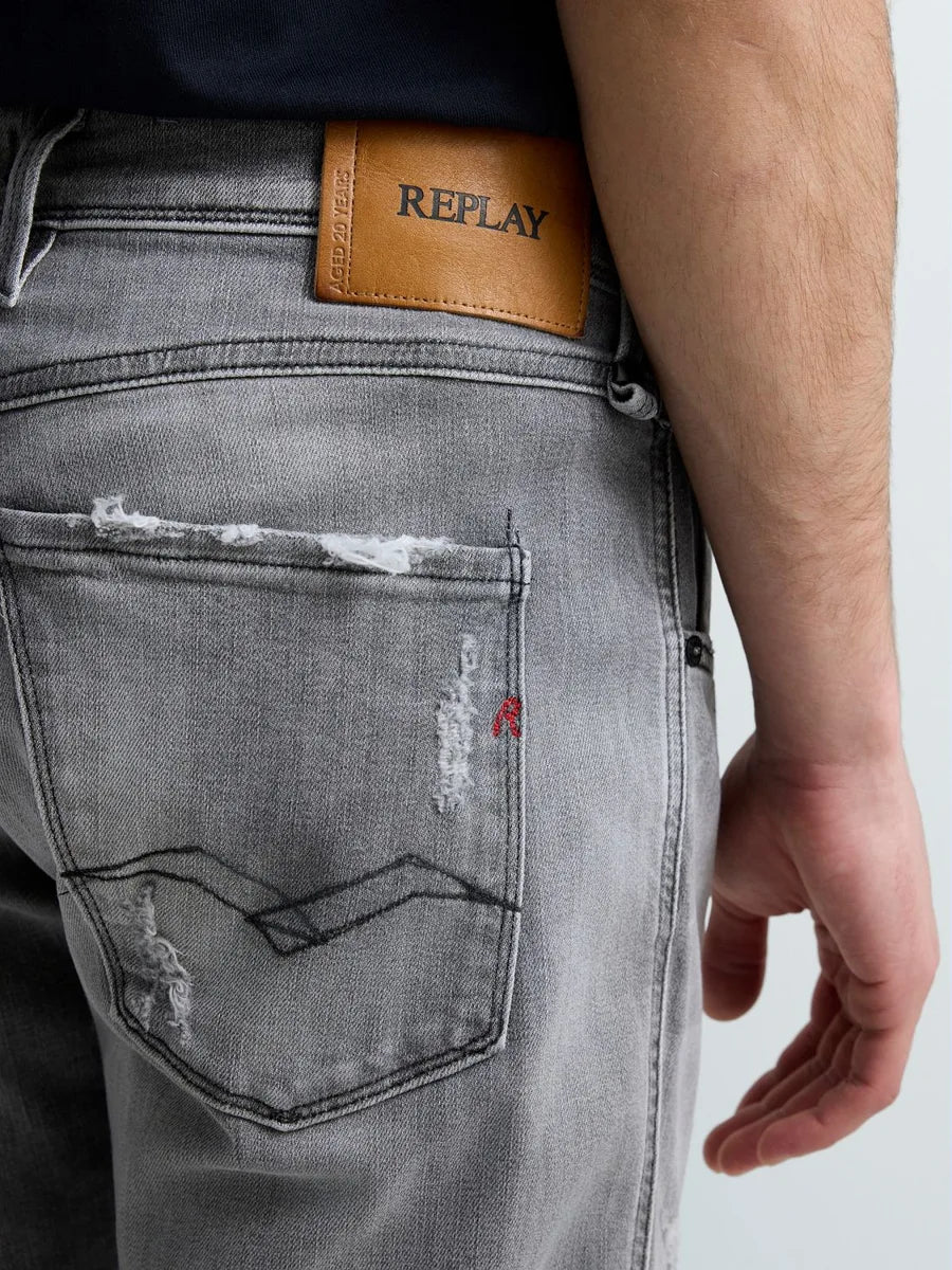 Replay Men's Anbass Slim Fit Jeans 32"