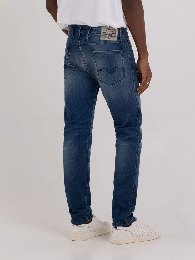 Replay Men's Anbass Slim Fit Jeans