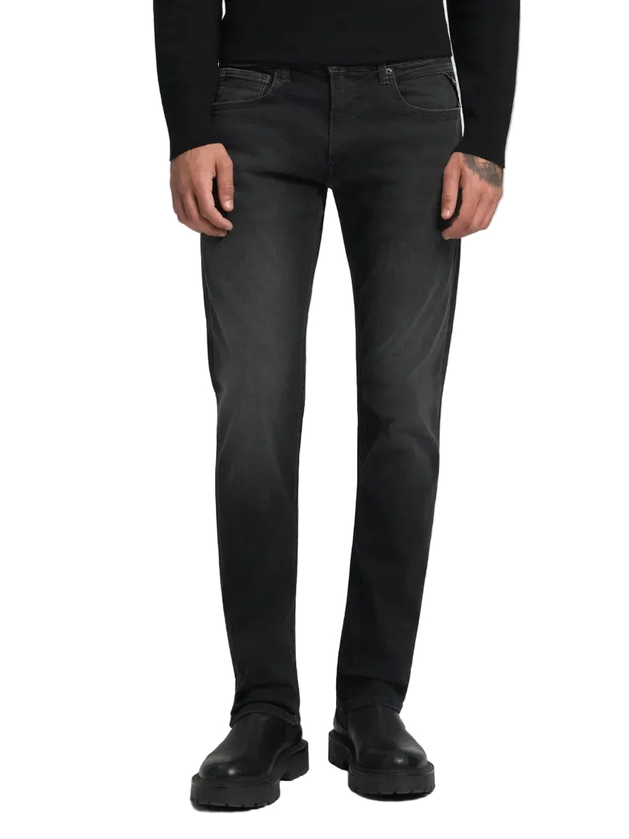 Replay Men's Grover Straight Fit Jeans 34"