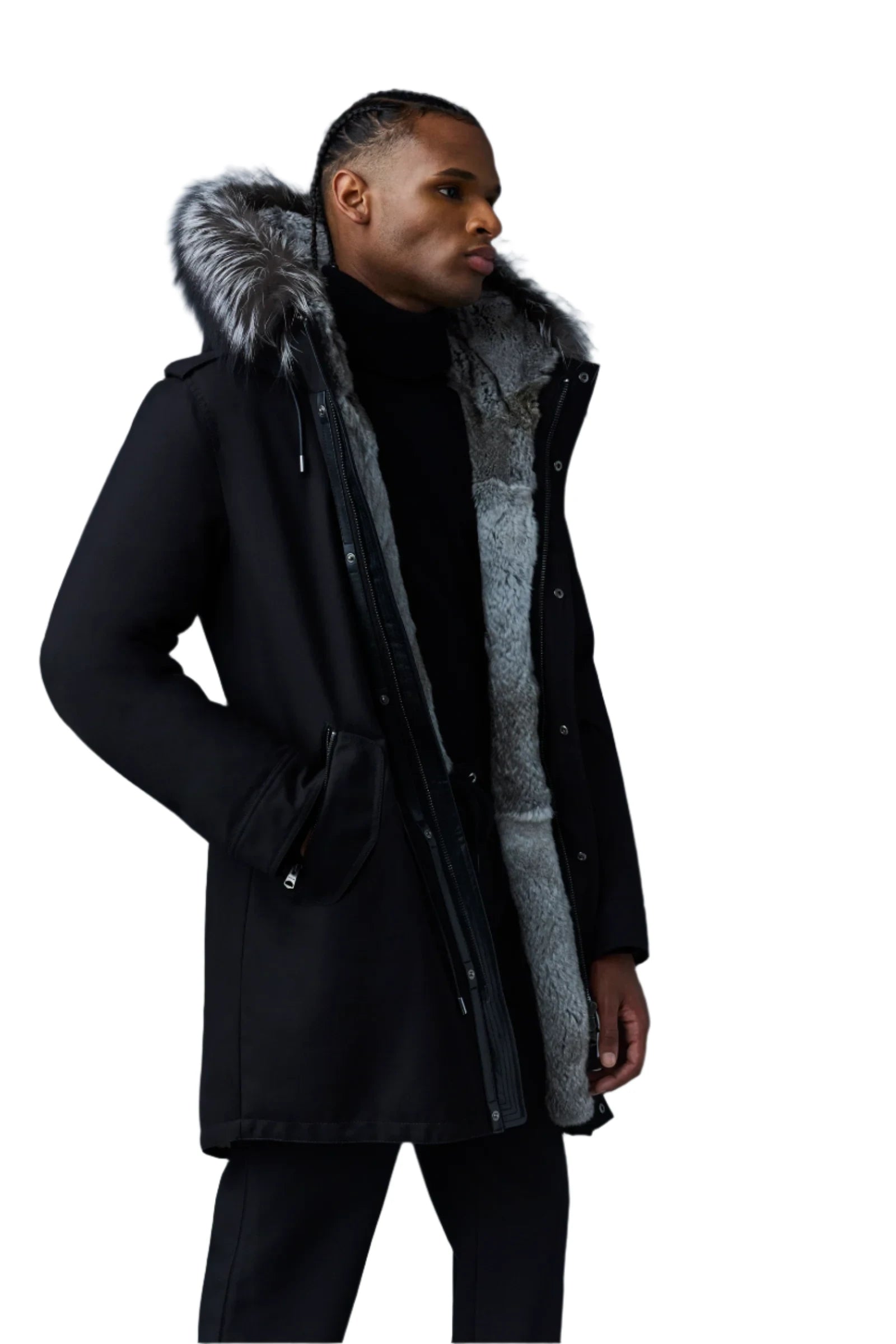Mackage Men s Rabbit Fur Lined Parka Opulence Clothing