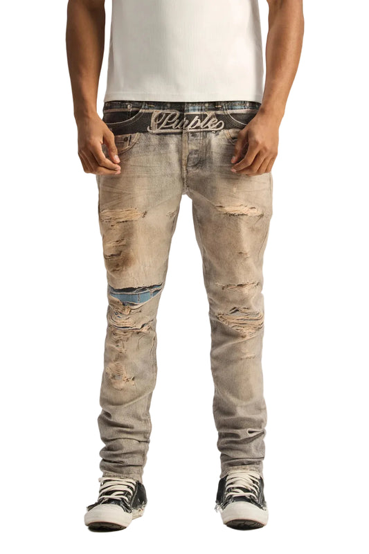 Purple Brand Men's Trompe L'oeil Boxer Jeans