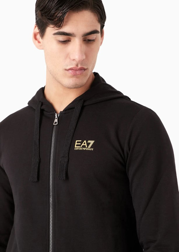 EA7 Men's Zip-Up Hoodie