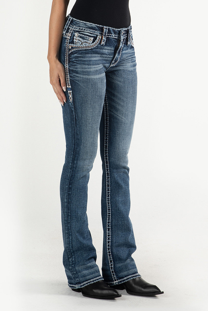 Rock Revival Women's Bootcut Jeans 32'