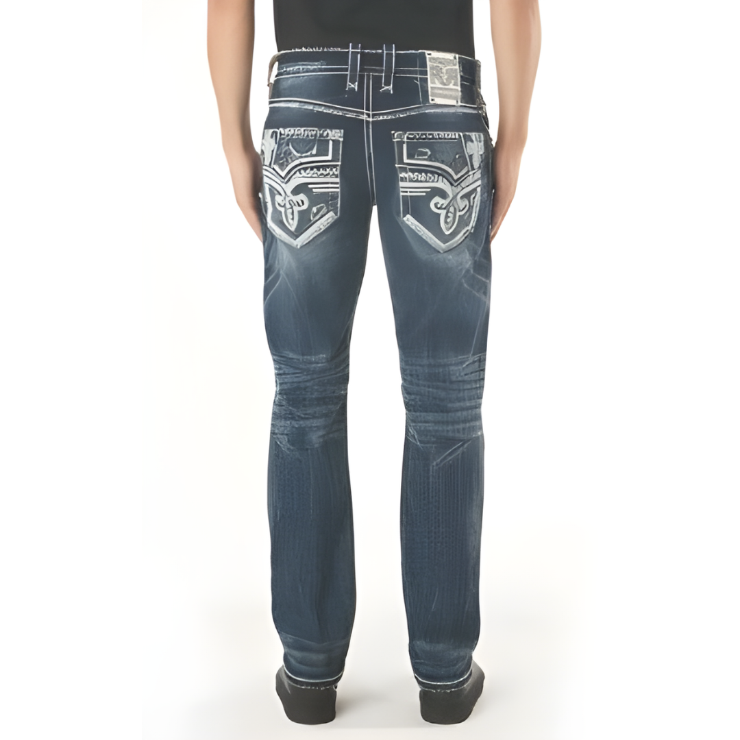 Rock Revival Men's Straight Jeans 32"