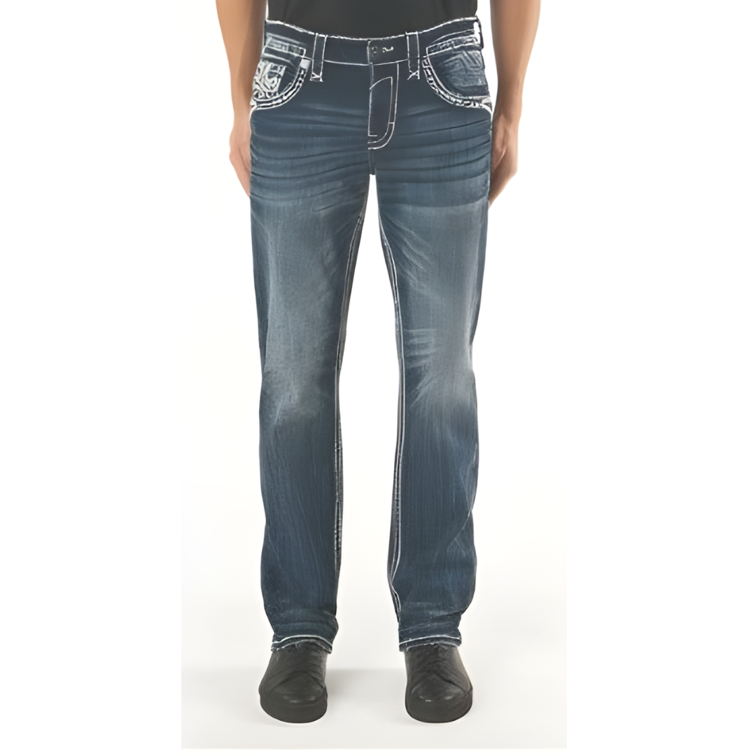 Rock Revival Men's Straight Jeans 32"