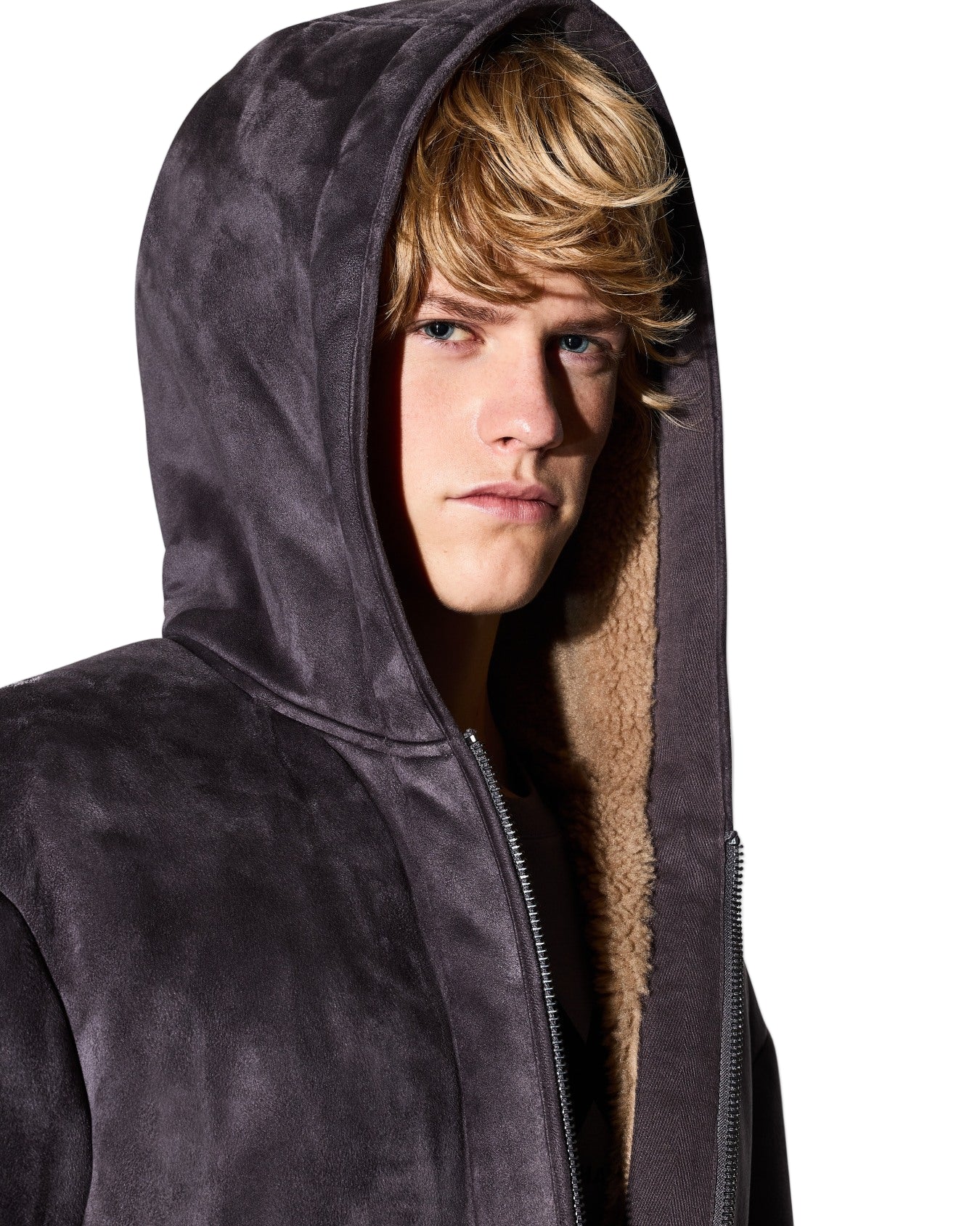 Armani Exchange Men's Suede Jacket