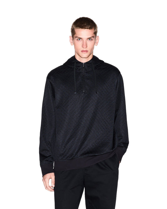 Armani Exchange Men's Half-Zip Hoodie