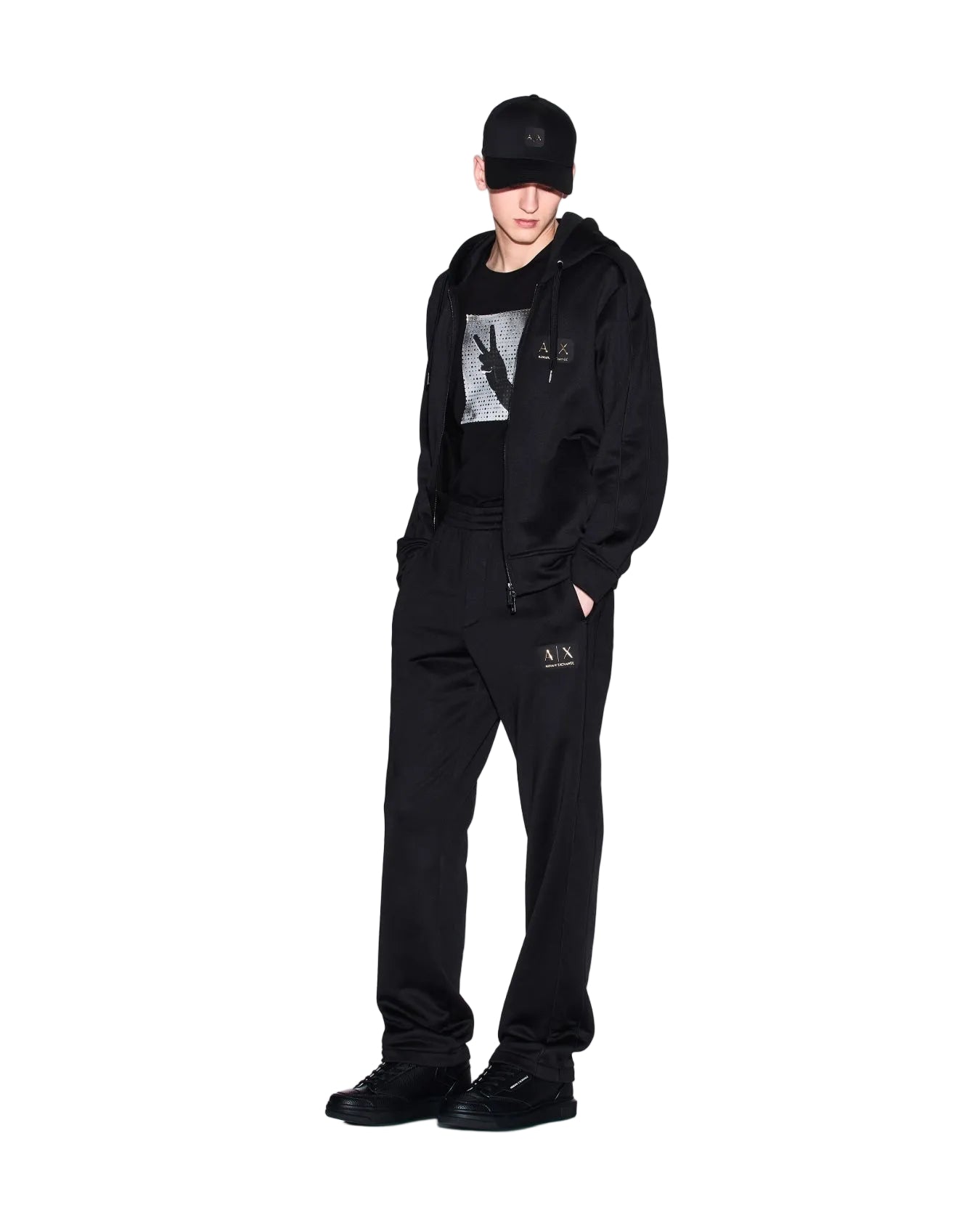 Armani Exchange Men's Zip-Up Hoodie