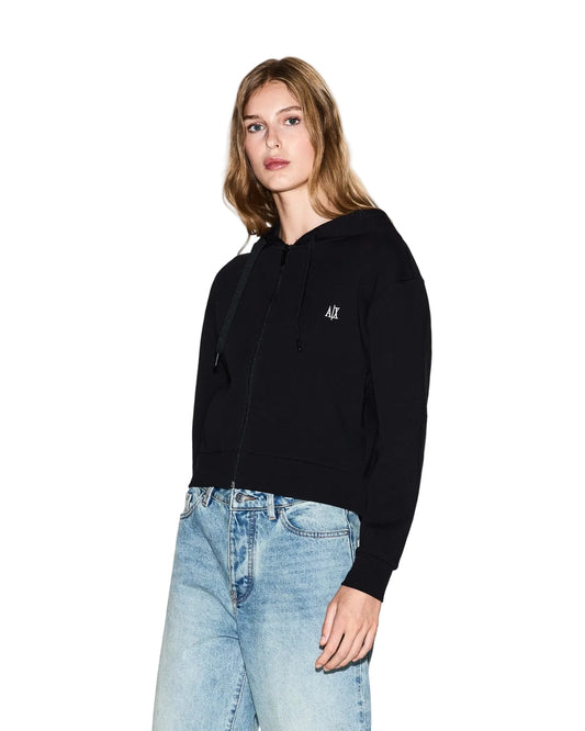 Armani Exchange Women's Zip-Up Hoodie