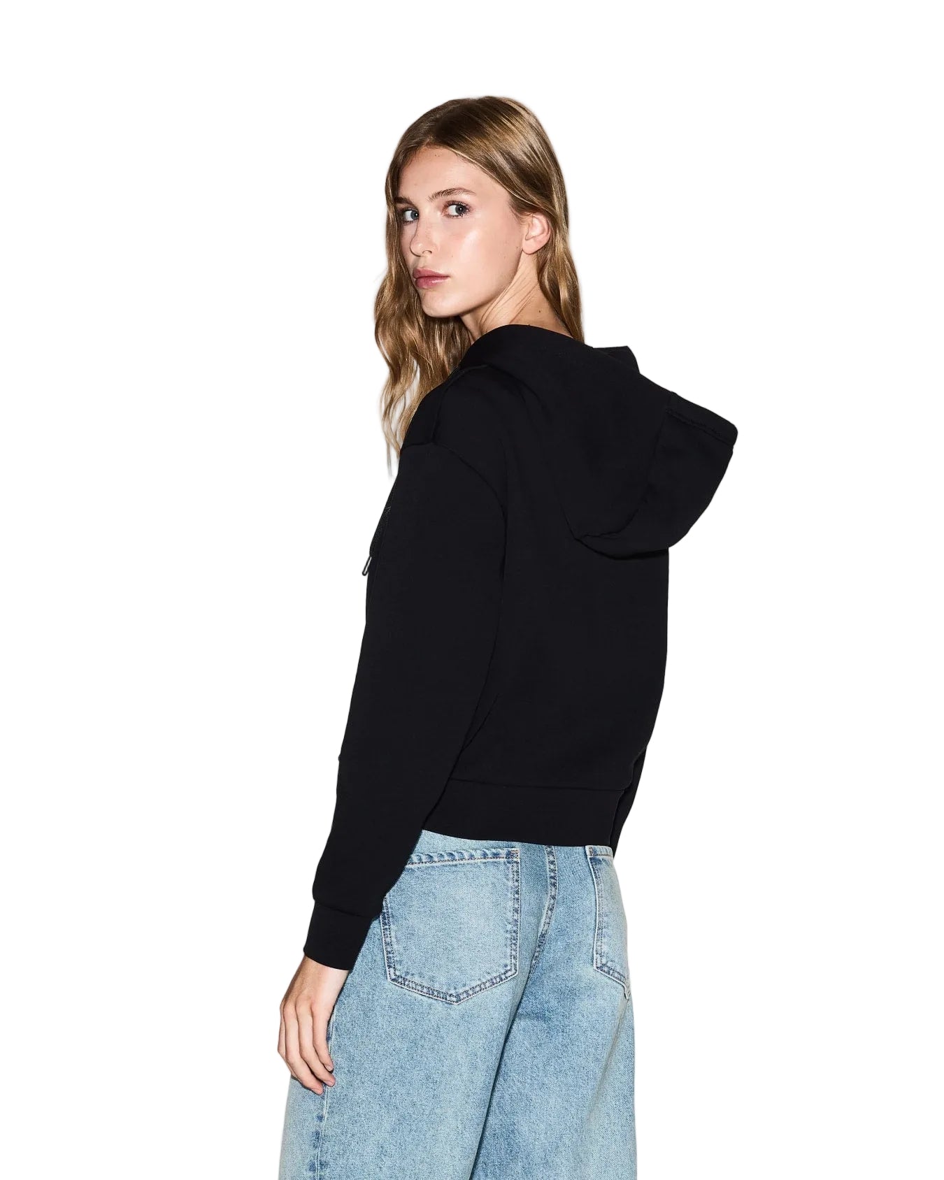Armani Exchange Women's Zip-Up Hoodie