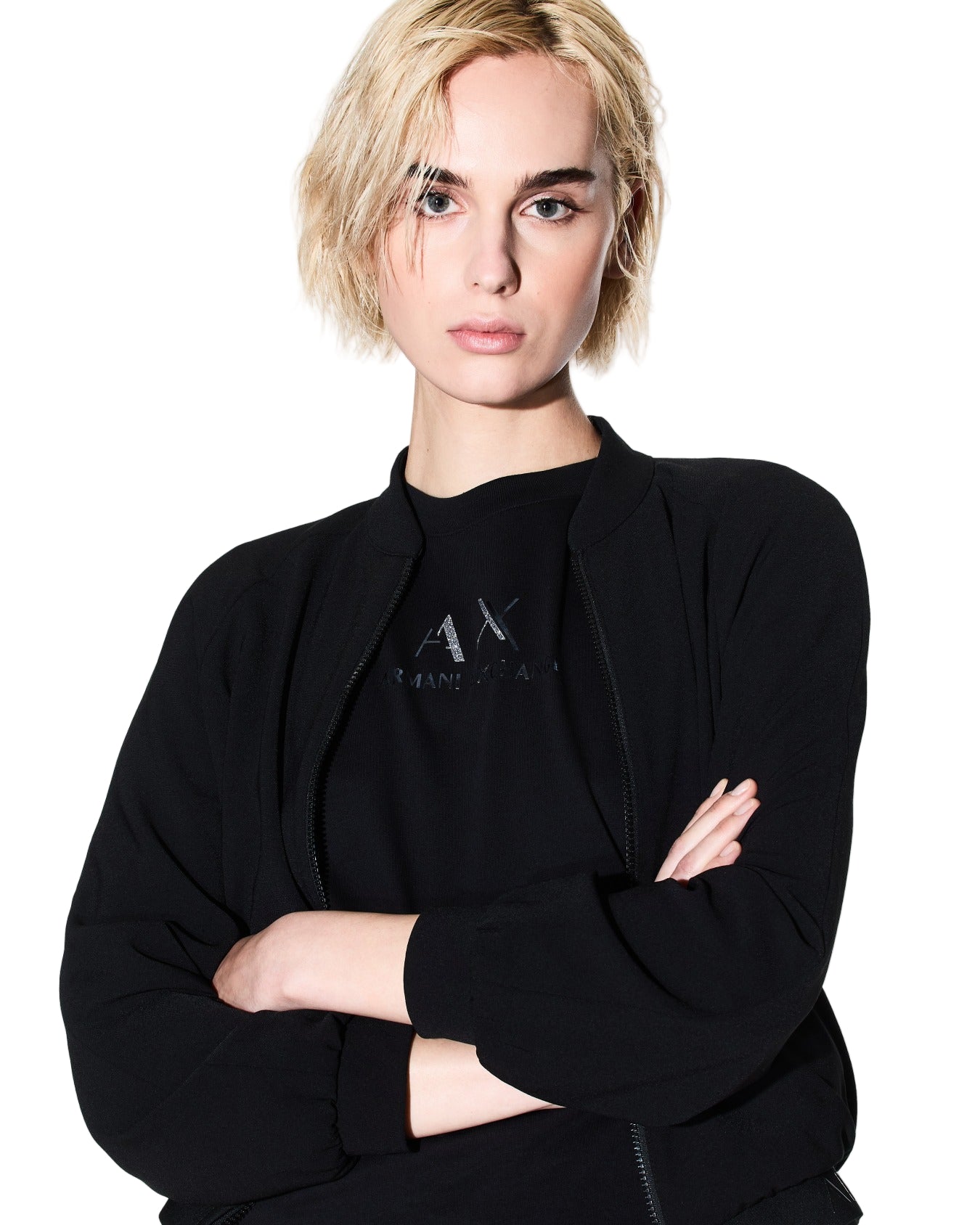 Armani Exchange Women's Lightweight Bomber Jacket