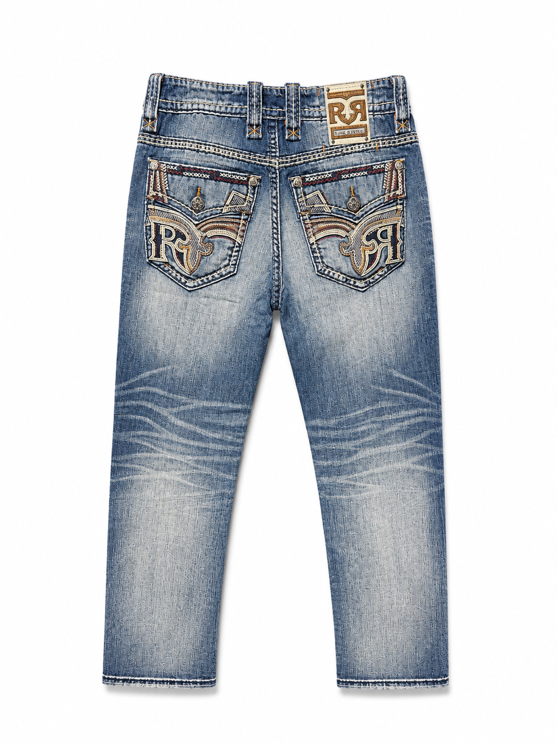 Rock Revival Men's Straight Fit Jeans 32"