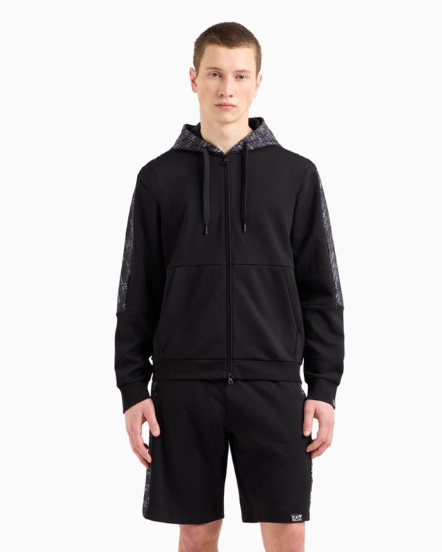EA7 Men's Zip-Up Hoodie
