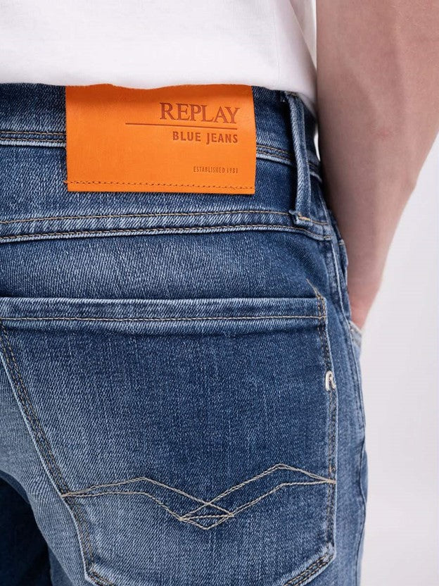 Replay Men's Anbass Slim Fit Jeans