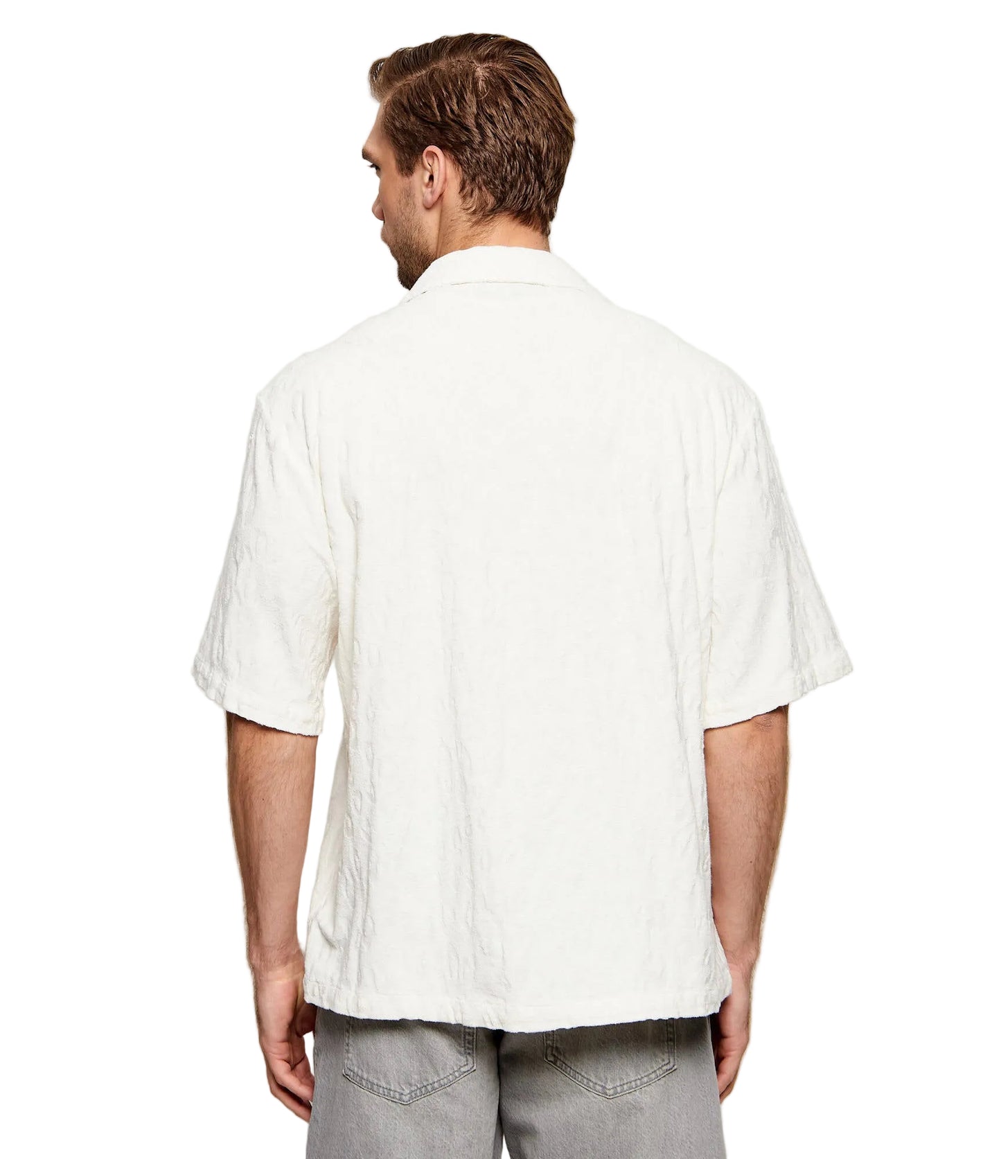 Hugo Blue Men's Relaxed Fit Button-Up Shirt