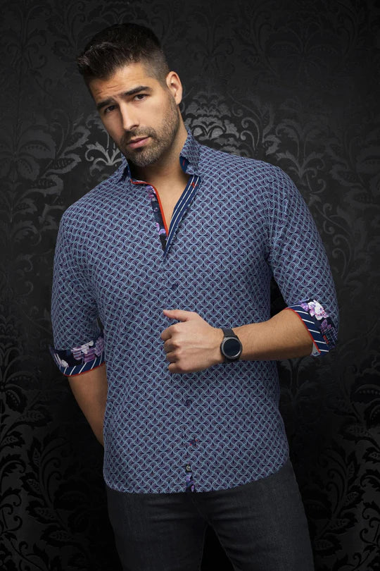 Au Noir Men's Dress Shirt