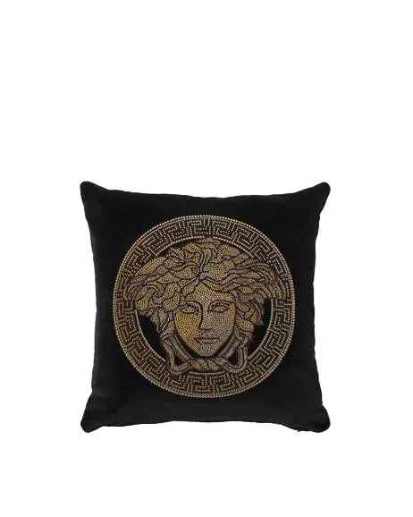Versace Studded Cushion