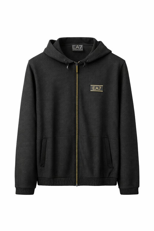 EA7 Men's Zip Up Hoodie