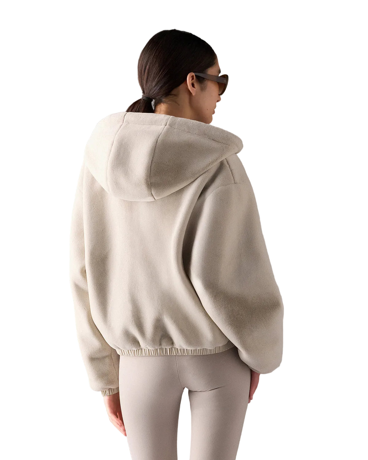 Moose Knuckles Women's Eaton Reversible Monogram Bunny Sweater