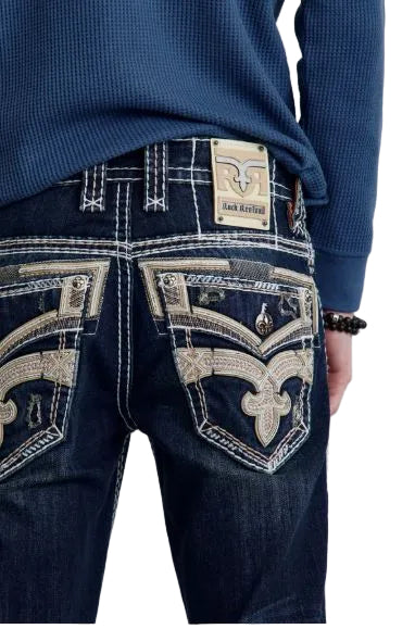 Rock Revival Men's Straight Jeans 32"