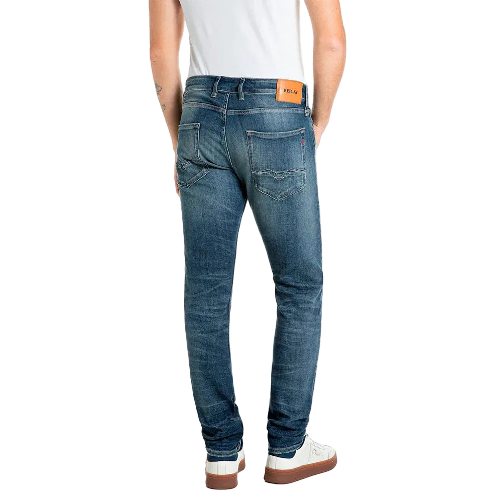 Replay Men's Ennys Aged Skinny Fit Jeans 32"
