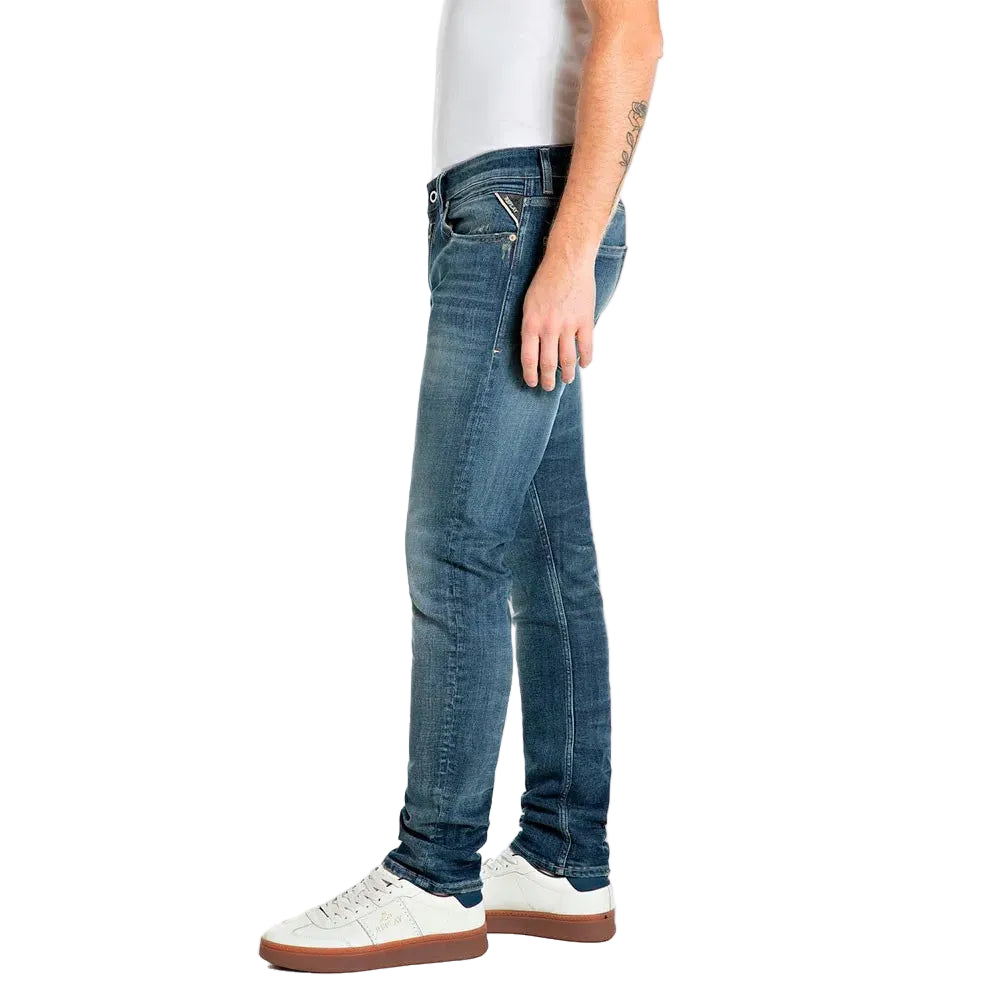 Replay Men's Ennys Aged Skinny Fit Jeans 32"