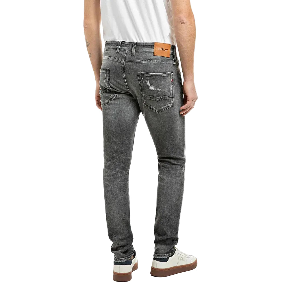 Replay Men's Ennys Aged Skinny Fit Jeans 32"