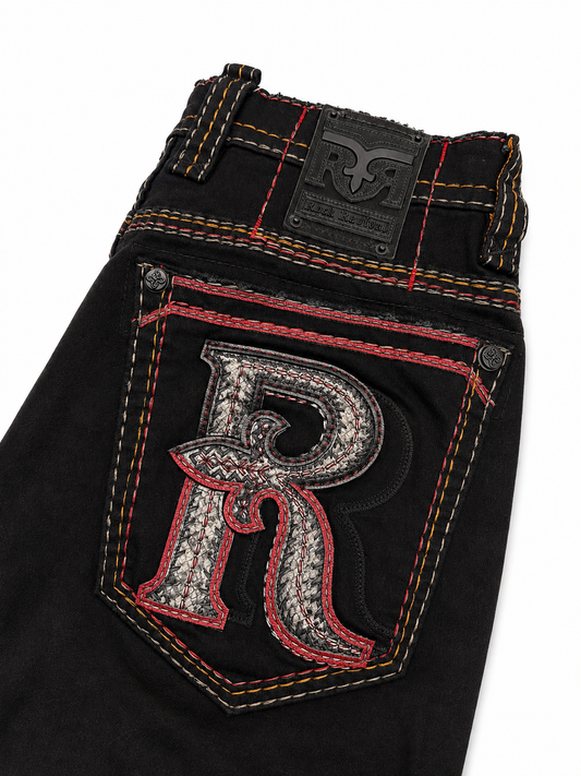Rock Revival Men's Straight Fit Jeans 32"