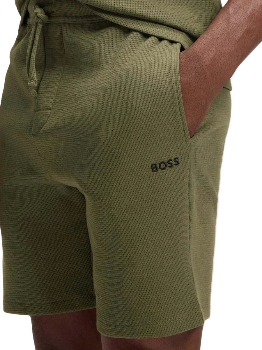 Boss Loungewear Men's Waffle Knit Shorts