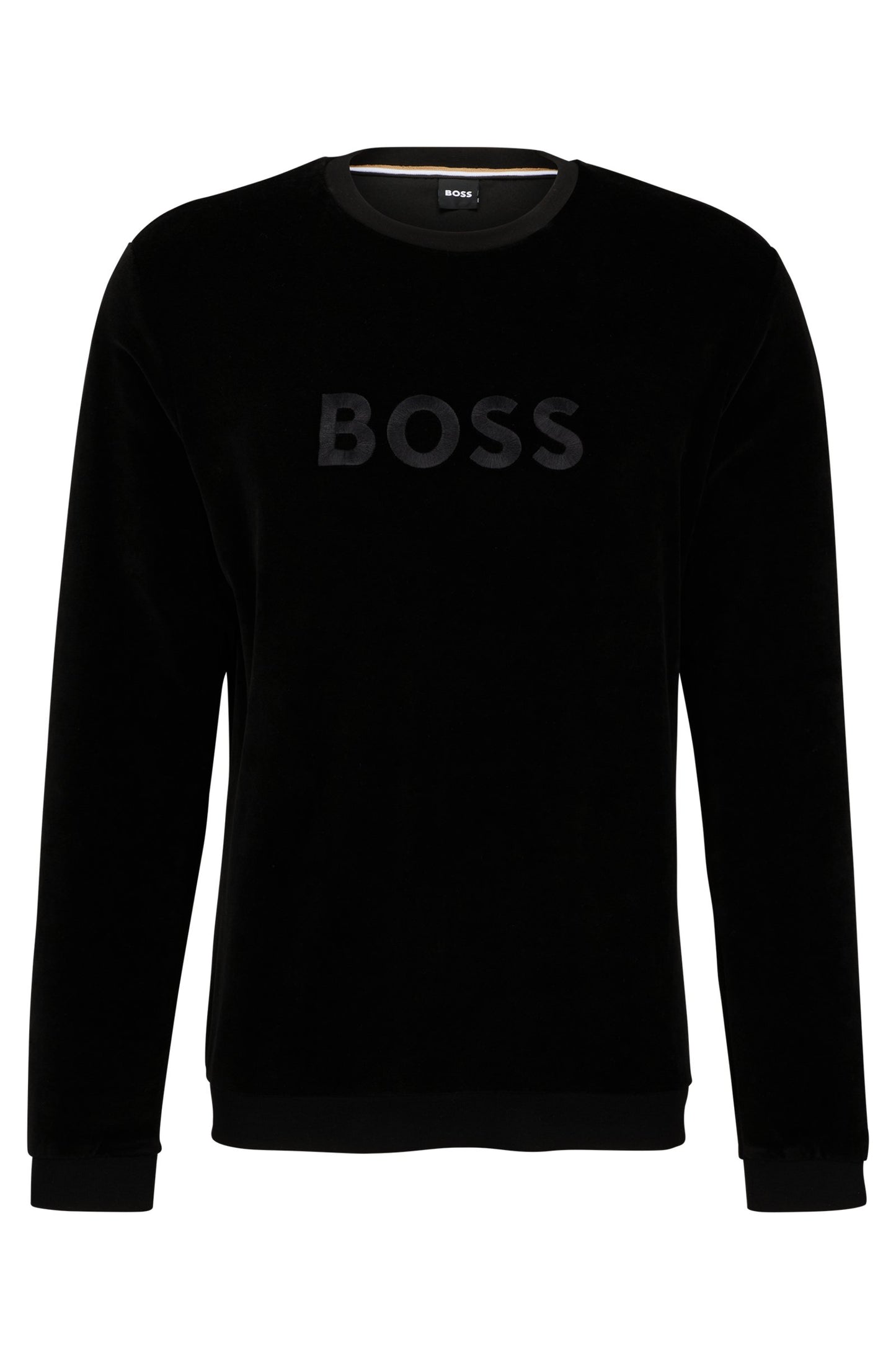 Boss Loungewear Men's Velour Crewneck