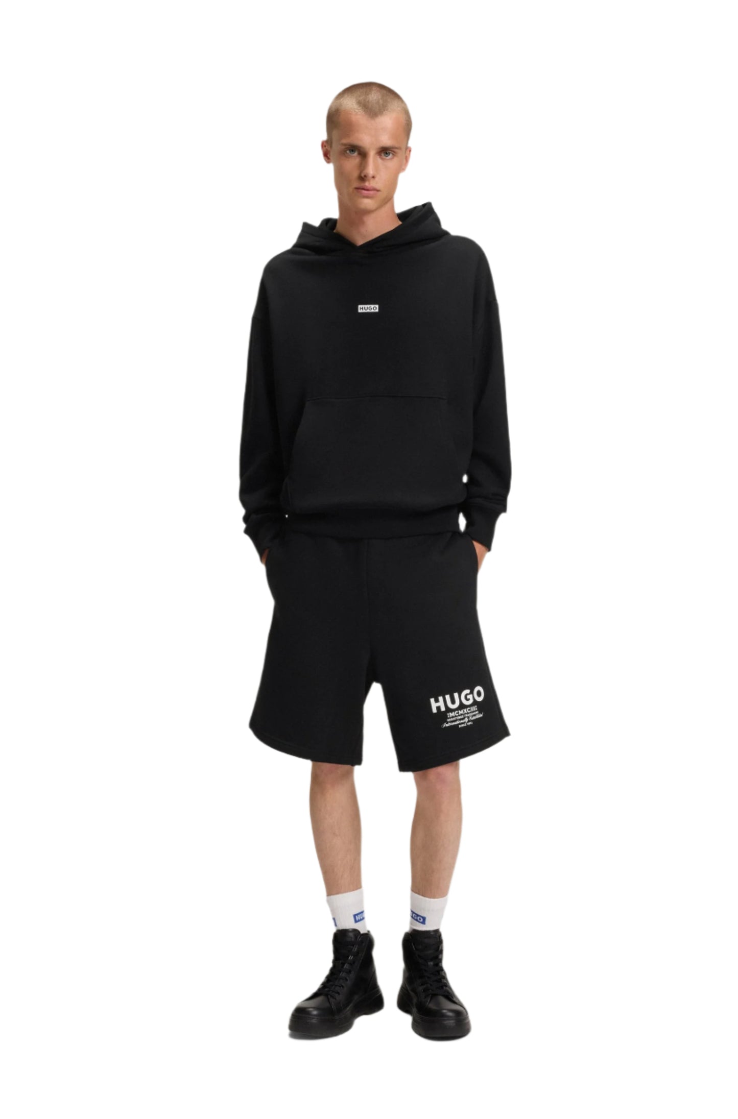 Hugo Blue Men's Hoodie