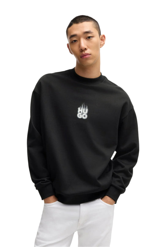 Hugo Men's Long-Sleeve Crewneck