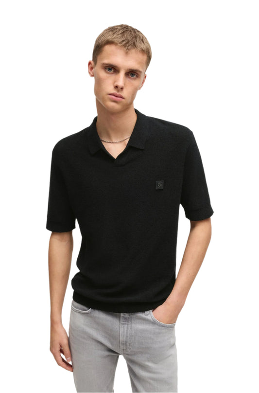 Hugo Men's Johnny-Collar Knit