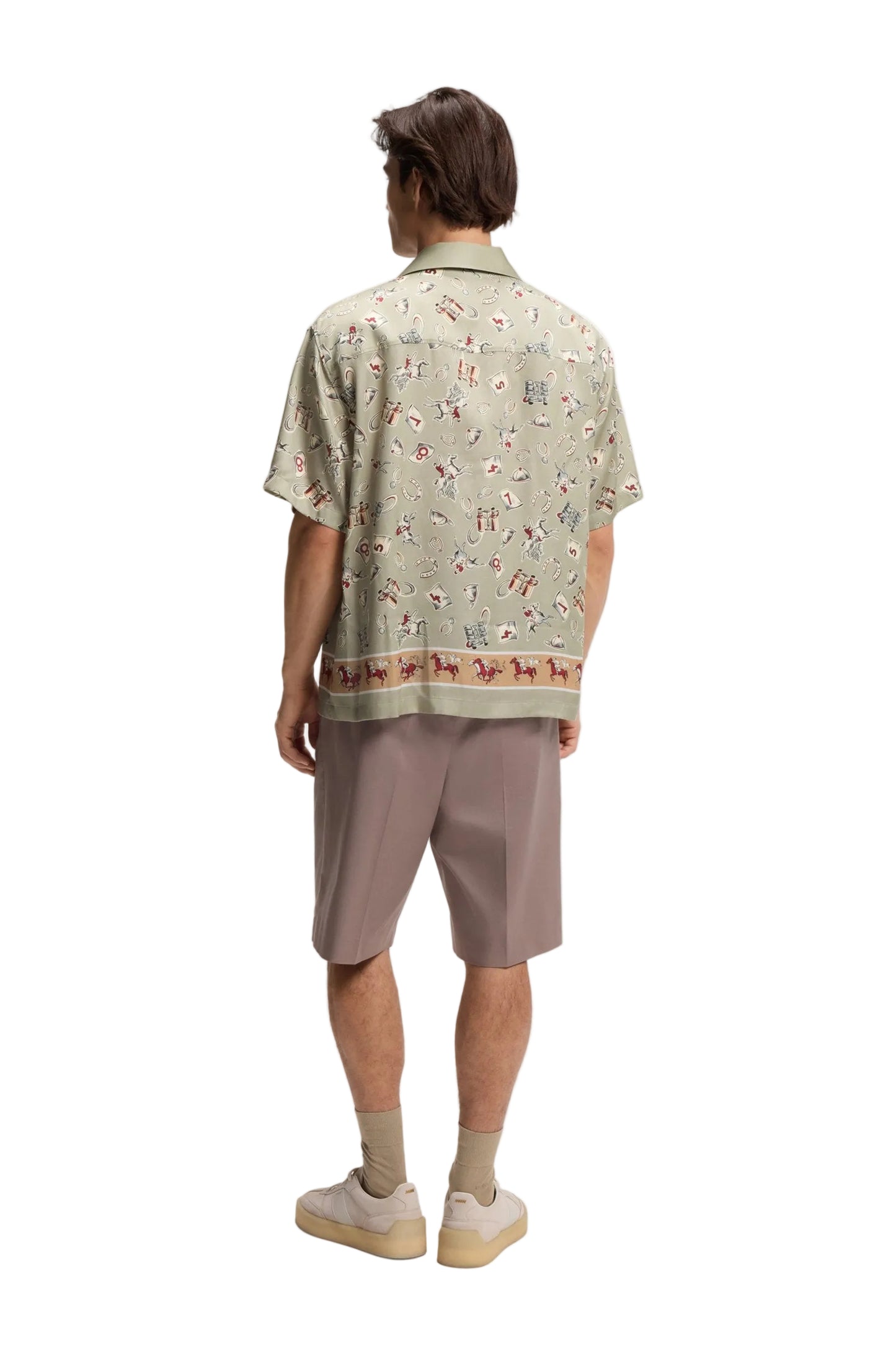 Hugo Men's Oversize Button-Up Shirt