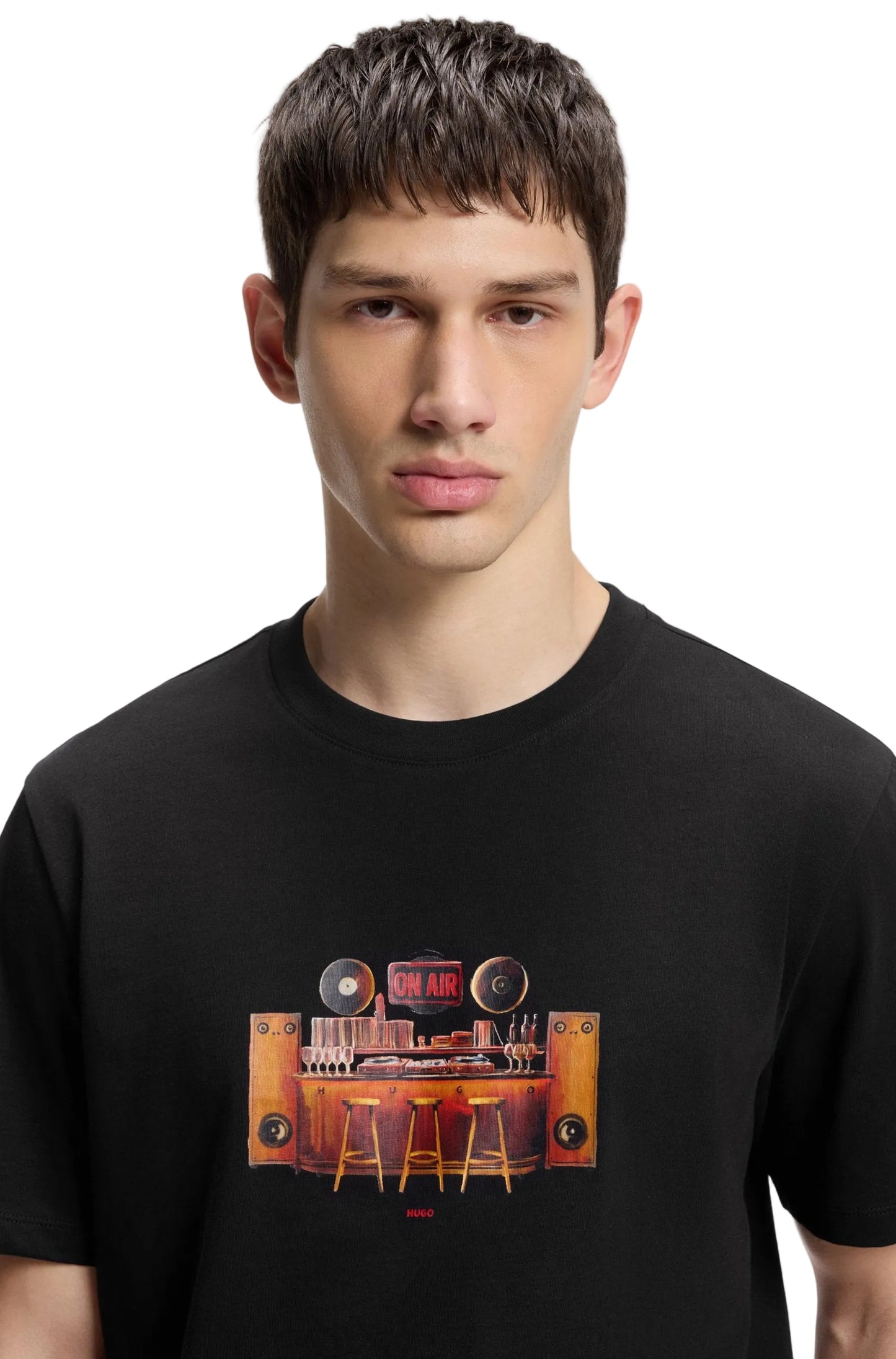 Hugo Men's Graphic T-Shirt