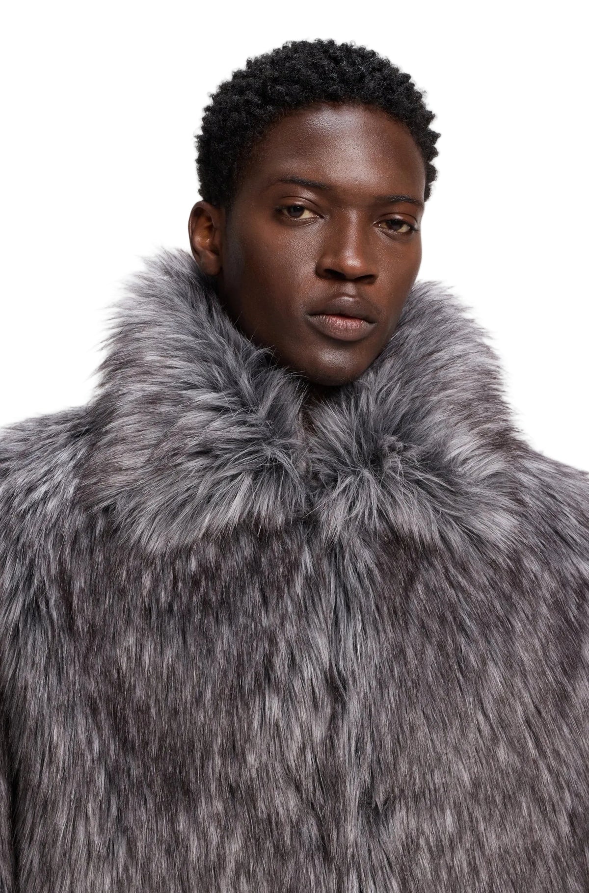 Hugo Men's Faux Fur Jacket