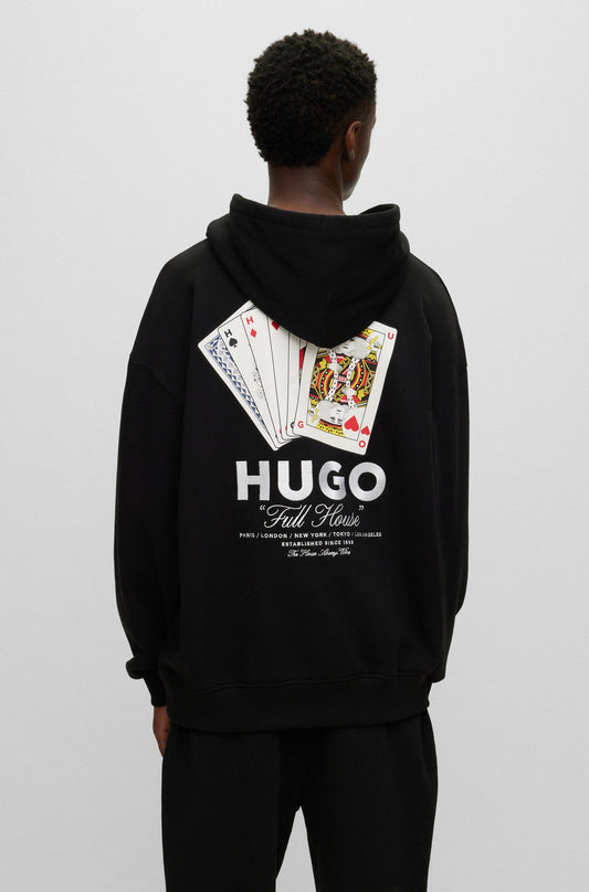 Hugo Men's Embroidered Hoodie