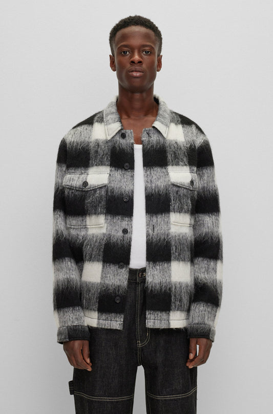 Hugo Men's Button-Up Overshirt