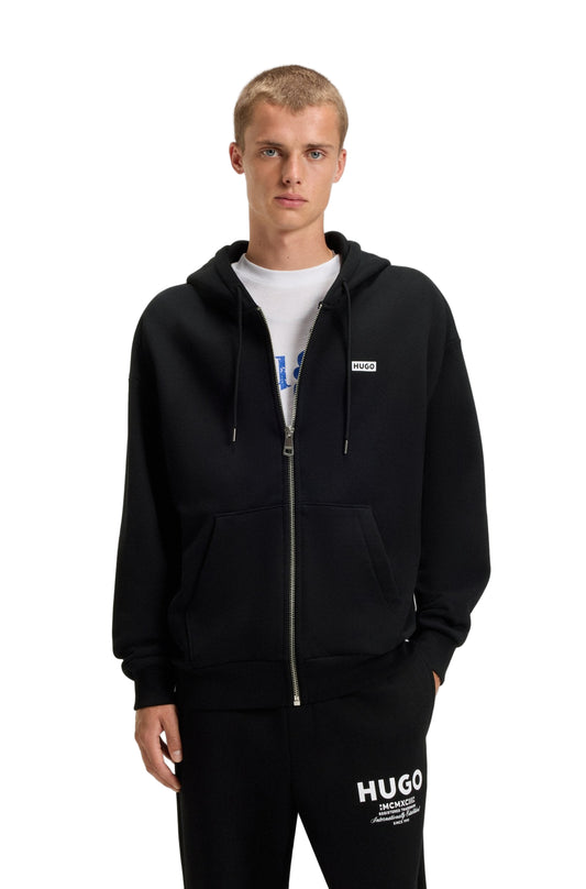 Hugo Blue Men's Zip-Up Hoodie