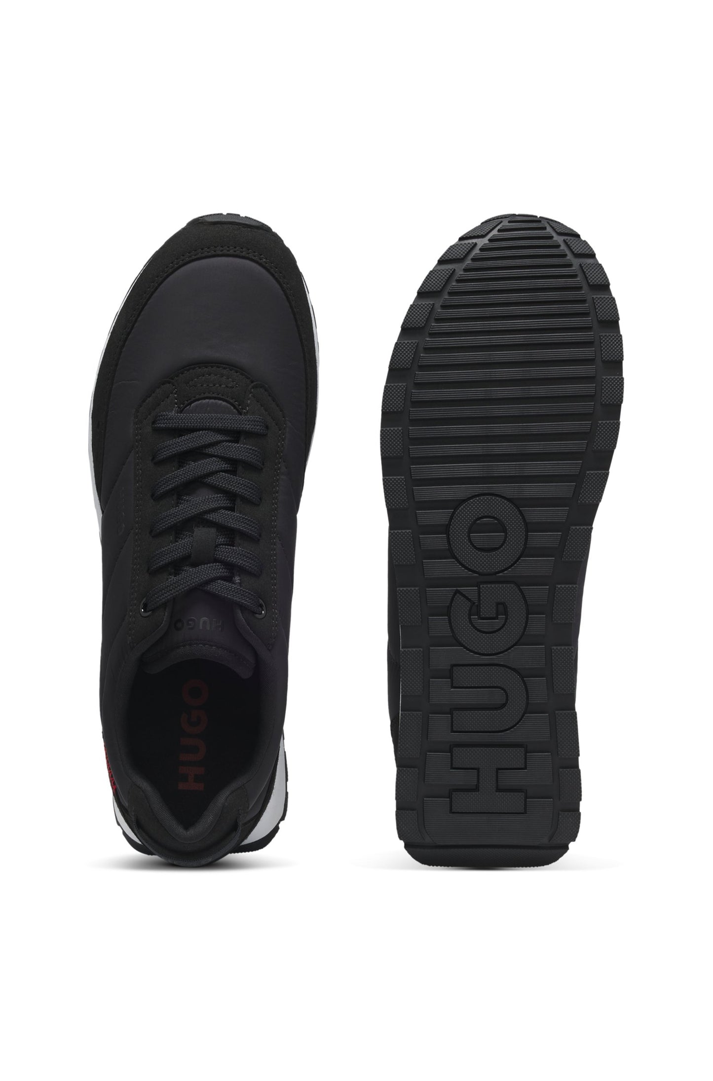 Hugo Men's Trainers with Faux Suede