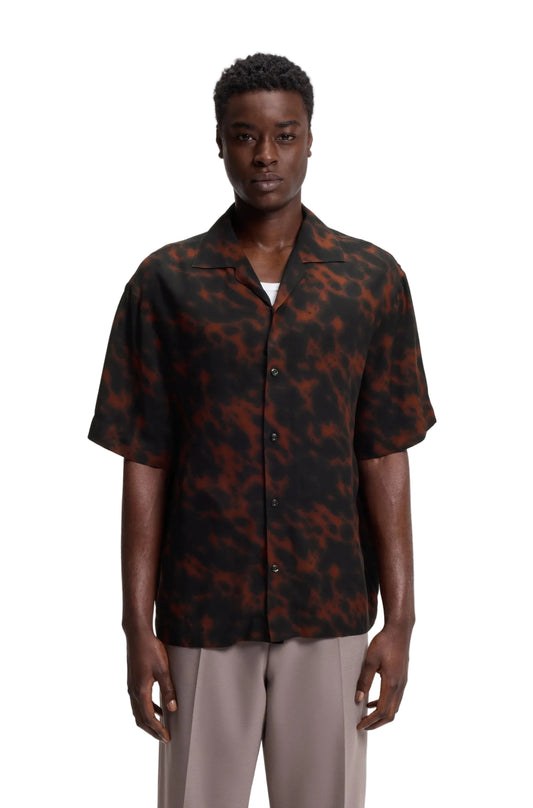 Hugo Men's Oversize Button-Up Shirt