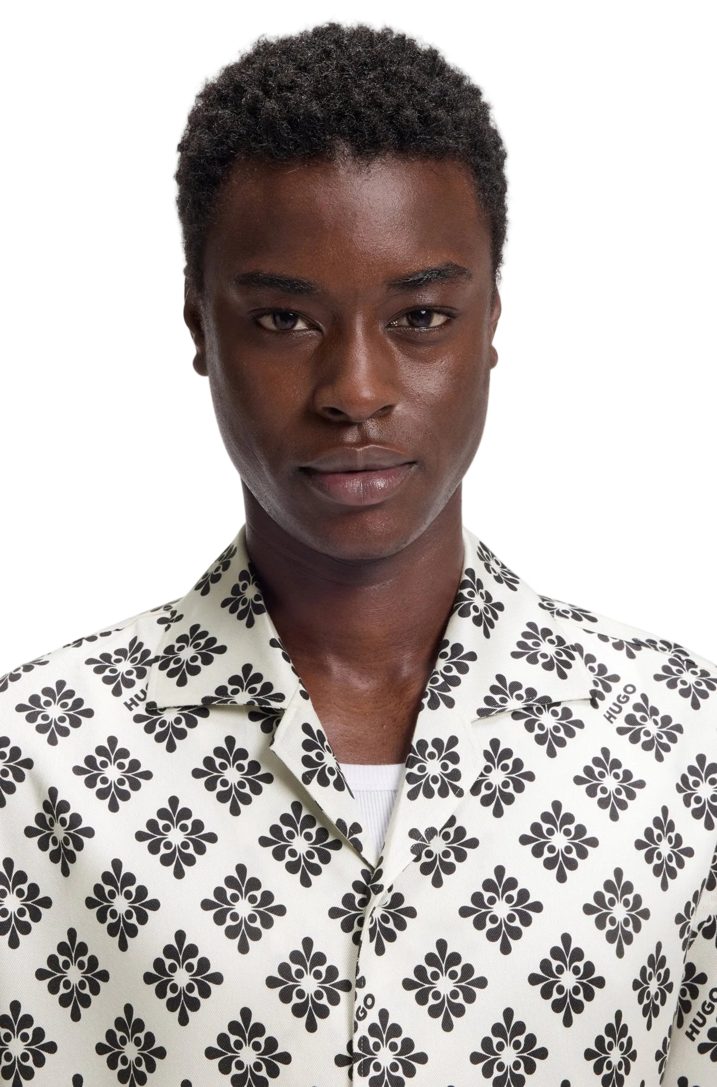 Hugo Men's Oversize Button-Up Shirt