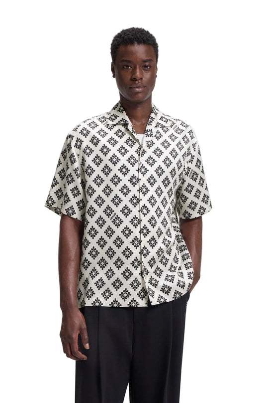 Hugo Men's Oversize Button-Up Shirt
