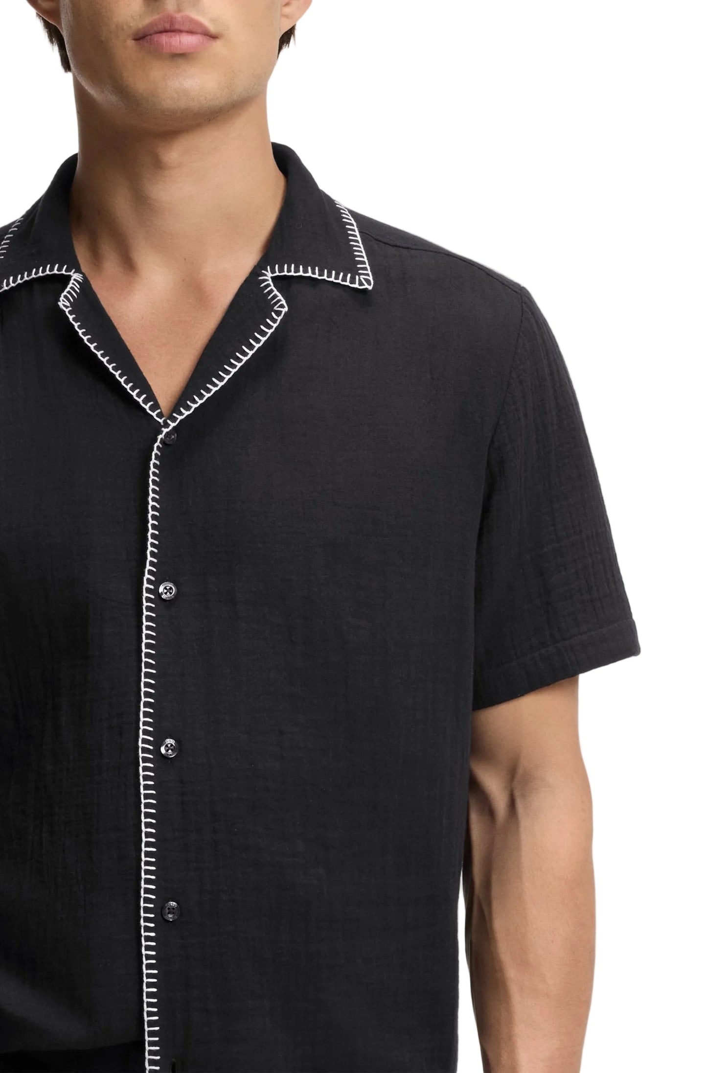 Hugo Men's Relaxed Fit Button-Up