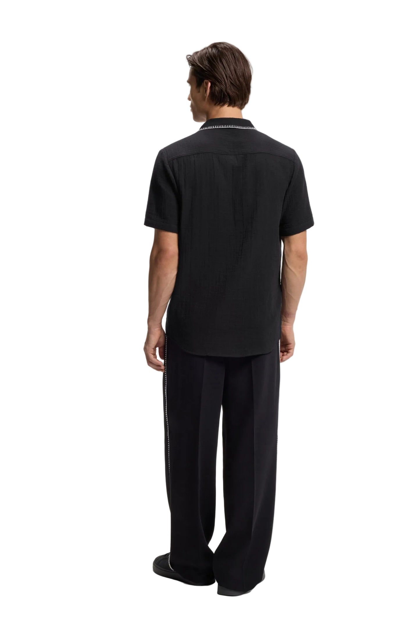 Hugo Men's Relaxed Fit Button-Up