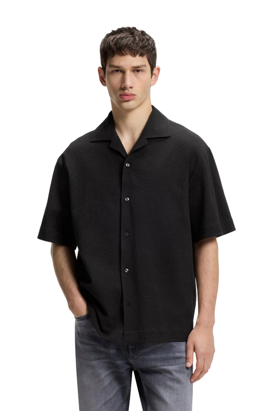 Hugo Men's Oversize Button-Up Shirt