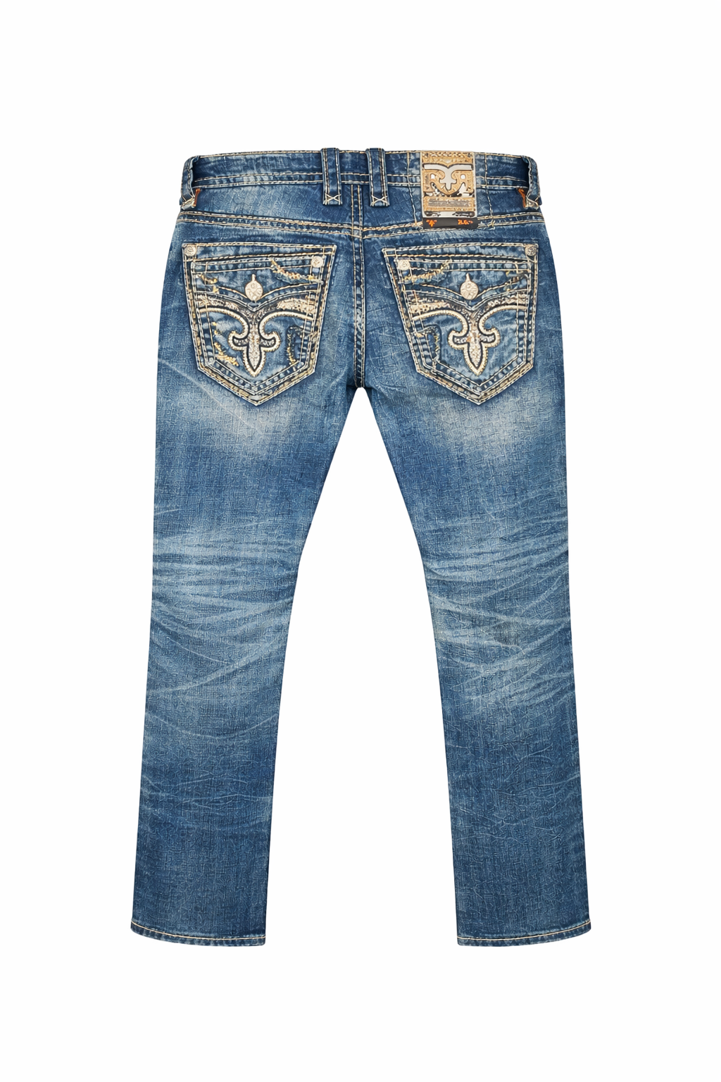 Rock Revival Men's Straight Fit Jeans 32"