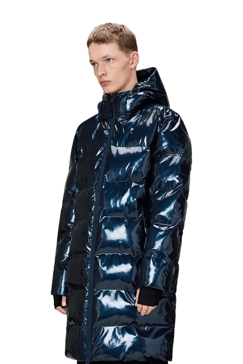 Rains Men's Alta Long Puffer Jacket