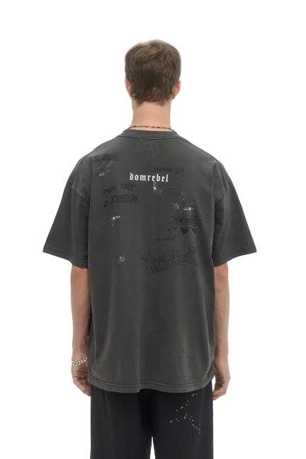 Domrebel Men's T-Shirt with Crystals